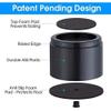 iPrimio Bed Risers - 3 Inch, Heavy Duty, 6 Pack, 10000lbs - Safe, Sturdy Furniture Risers for College Dorm Rooms, Couches, Tables, Desk Risers view 3