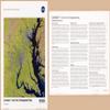 14" x 24" 2006 Map of Landsat 7 & The Chesapeake Bay view 1