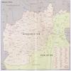 20" x 24" 2003 Map of Afghanistan Districts view 1