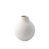 Villeroy & Boch Collier Blanc Small Vase : Perle, 4.25 in, Premium Porcelain, White view 1