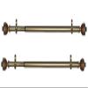 Achim Home Furnishings Camino Ava Window Rod and Finial, 66 to 120-Inch (Set of 2) view 1