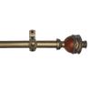 Achim Home Furnishings Camino Ava Window Rod and Finial, 66 to 120-Inch (Set of 2) view 3