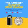 MagnetPal - Magnetic Wall Stud Finder, Best Magnet Stud Finder, Wood Finder, Small Easy Behind Wall Stud Finder, Tool for Finding Studs (Black) view 2