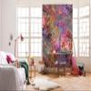 Komar 4-211 Wild Garden Wall Mural, Purple view 1
