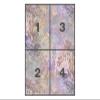 Komar 4-211 Wild Garden Wall Mural, Purple view 4