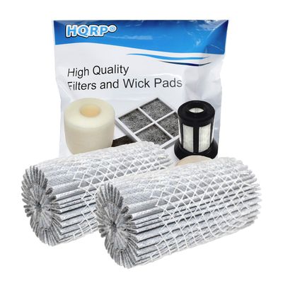 HQRP 2-pack Refrigerator Filter Compatible with Frigidaire GLHS66EJ GLHS68EJ GLHS69EH GLHS69EJ PHS68EJS PHS69EHS PHS69EJS PHSB67EHS PHSB67EJS Side-By-Side series