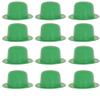 Beistle 12 Piece Plastic Derbies, Green view 1