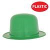 Beistle 12 Piece Plastic Derbies, Green view 3