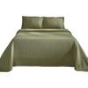 BLUENILEMILLS BNM Matelasse Bedspread, Set of 3, Oversized Bedding, Soft, Breathable, Lightweight Blanket with Cotton Bedding Quilt Set,Coverlet,for Bedroom/Guest Room, Full Size view 2