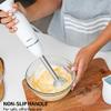 OVENTE Immersion Hand Blender, 300W Corded Electric Handheld Stick Mixer with 2 Mixing Speeds and Stainless Steel Blades for Smoothies, Purees & Baby Food, White HS560W view 3