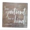 Tempered Glass Cutting Board with Saying:Love is Patient, Love is Kind view 1