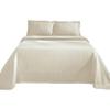 BLUENILEMILLS BNM Matelasse Bedspread, Set of 3, Oversized Bedding, Soft, Breathable, Lightweight Blanket with Cotton Bedding Quilt Set,Coverlet,for Bedroom/Guest Room, Full Size view 2
