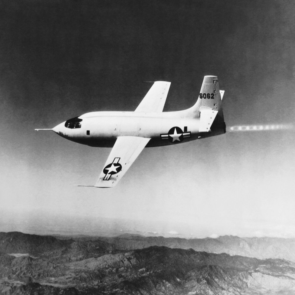 First Supersonic Aircraft Bell X-1 1947 Poster Print by Science Source (24 x 18)