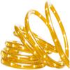 18' Gold with Clear Lights Indoor/Outdoor Decorative Christmas Rope Light view 1