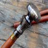 Replica Warehouse Copper Antique Brass Edward Handel Shaft Walking Stick Cane Solid Vintage Gift view 2