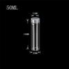 12units 30x100mm 50ML Empty Jars Glass Bottle with Aluminium Silver Color Screw Cap Sealed liquid Food Gift Container (12, 50ML-Silver Lid) view 2