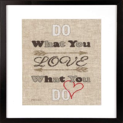 Vervaco Cross Stitch Kit, Cotton Multi-Colour, 18 x 29 x 0.3 cm