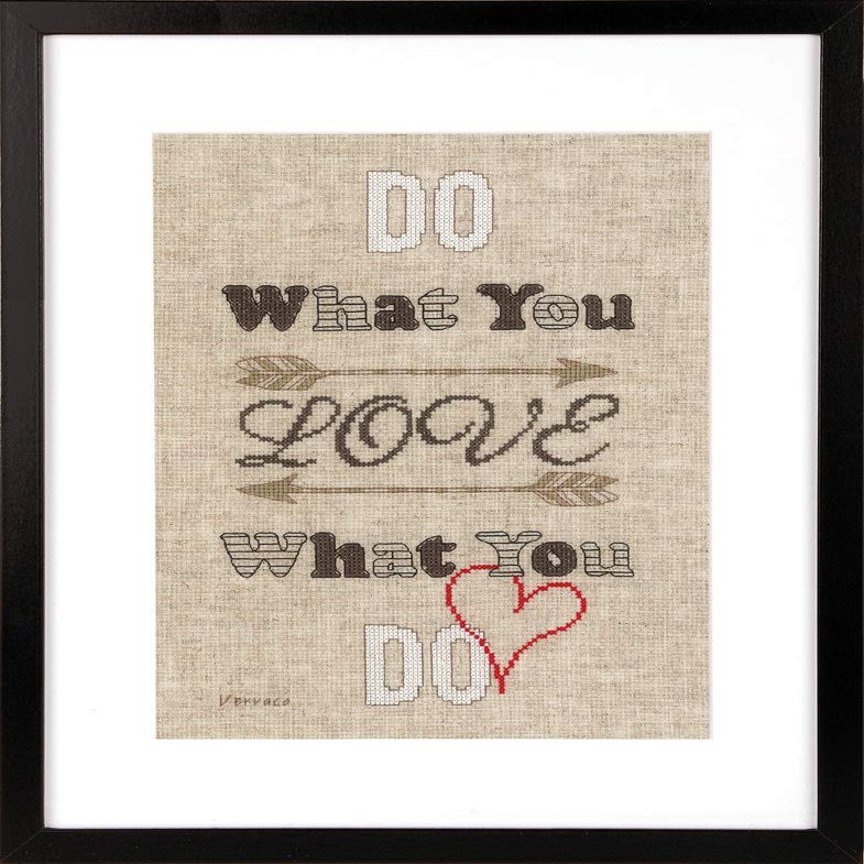 Vervaco Cross Stitch Kit, Cotton Multi-Colour, 18 x 29 x 0.3 cm