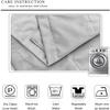 TWOPAGES 52 W x 102 L Pinch Pleat Curtain Room Darkening Velvet Curtain Drapery Panel for Traverse Rod or Track, Living Room Bedroom Meetingroom Club Theater Patio Door (1 Panel), Silver Grey view 3