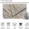 TWOPAGES 52 W x 102 L Pinch Pleat Curtain Room Darkening Velvet Curtain Drapery Panel for Traverse Rod or Track, Living Room Bedroom Meetingroom Club Theater Patio Door (1 Panel), Gray Beige view 3