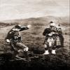 Two Men in Kilts Dance Over Swords with Bagpipe Playing Poster Print by Unknown (18 x 24) view 1
