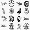 Baseball Logos Nvarious Logos Of American Baseball Teams C1955 Poster Print by (18 x 24) view 1