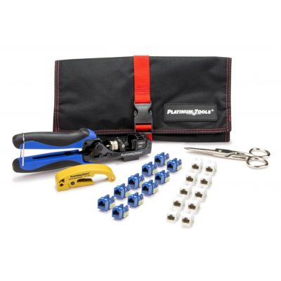 Platinum Tools Xpress Jackkeystone Termination Kit Box (90175)