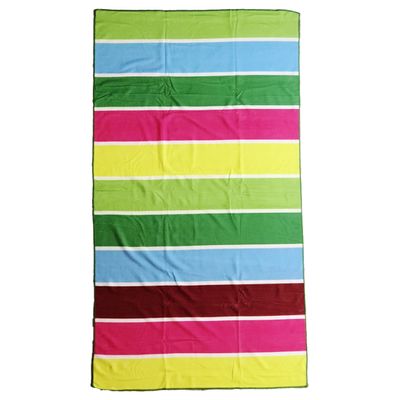 allgala Microfiber Beach Towel | Packable Beach Towel for Family | Quick Dry, Lightweight, Super Absorbent | Perfect for Beach, Pool, and Camping | Oversize 40"x70" - Rainbow
