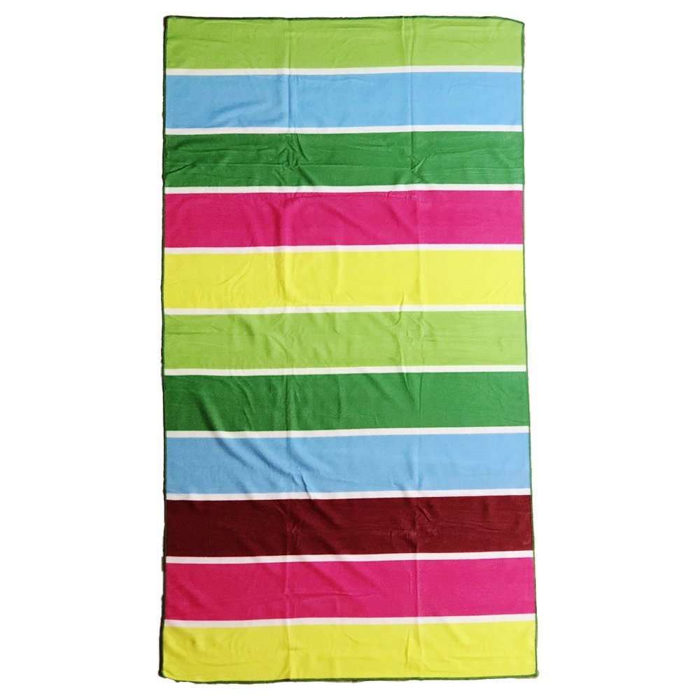 allgala Microfiber Beach Towel | Packable Beach Towel for Family | Quick Dry, Lightweight, Super Absorbent | Perfect for Beach, Pool, and Camping | Oversize 40"x70" - Rainbow