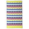 allgala Microfiber Beach Towel | Packable Beach Towel for Family | Quick Dry, Lightweight, Super Absorbent | Perfect for Beach, Pool, and Camping | Oversize 40"x70" - Chevron view 1