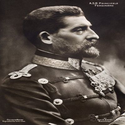 Ferdinand I (1865-1927) Nking Of Romania 1914-1927 Romanian Postcard C1914 Poster Print by (18 x 24)