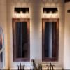 Urban Ambiance Luxury Modern Farmhouse Bathroom Vanity Light, Medium Size: 8.625" H x 21.625" W, with Industrial Style Elements, Olde Bronze Finish, UHP2143 from The Bridgeport Collection view 2