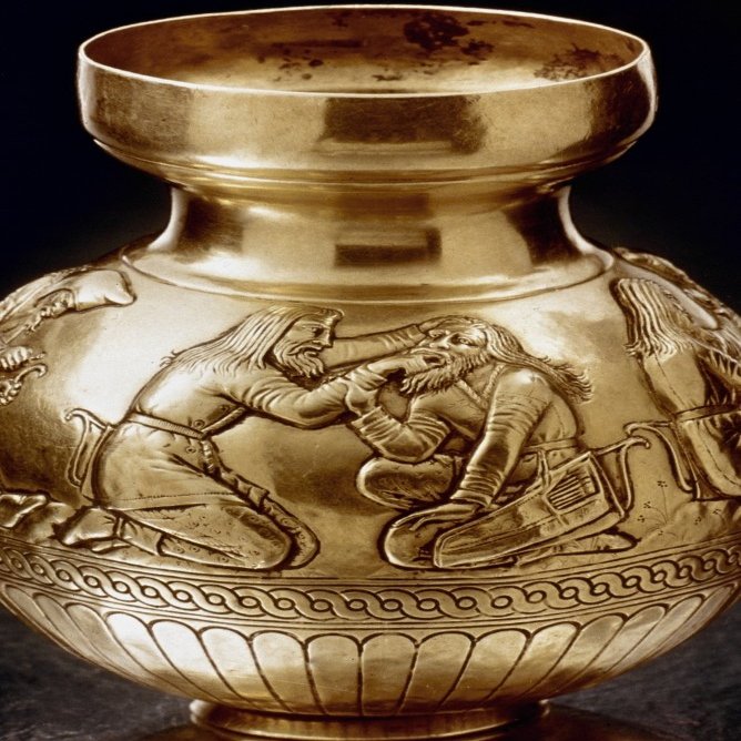 Dental Treatment Nof A Scythian Warrior On A Scythian Gold Bottle 3Rd Or 4Th Century Bc Poster Print by (18 x 24)