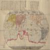 Japanese Woodblock map Based on Matteo Riccis World map which was published in China in 1602 Poster Print (18 x 24) view 1