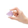 Crystal Pyramid of Natural Rose Quartz Chakra Healing Stone, 1.5 inch view 2