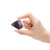 Mina Heal Natural Amethyst Pyramid Chakra Healing Crystal Stone, 1.5 inch view 2