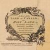 Antiguos Maps - Elegant Map of Canaan or HOLY Land Circa 1760 - Measures 18 in x 24 in (457 mm x 610 mm) view 2