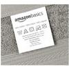 Amazon Basics Highly Absorbent Cotton Washcloths for Bathroom, Machine Washable, Fade-Resistant, 12 x 12 inches, Gray, 12-Pack view 4