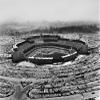 Los Angeles Stadium 1962 Nchavez Ravine The Dodgers Stadium In Los Angeles Calfornia 3 September 1962 An Audience Of More Than 54000 Watch The Dodgers Playing The San Francisco Giants Poster Print by view 1