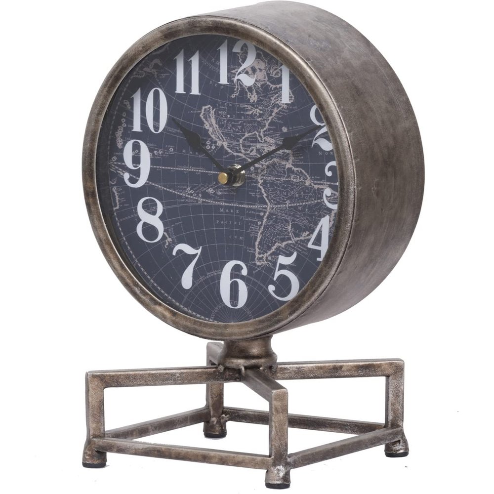 A&B Home Group Metro Table Clock 8x6x11