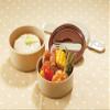 Skater ONWR1-A Lunch Box, 2-Tier, Round, Sumikko Gurashi, Standard, Blue, Made in Japan, 16.9 fl oz (500 ml) view 4