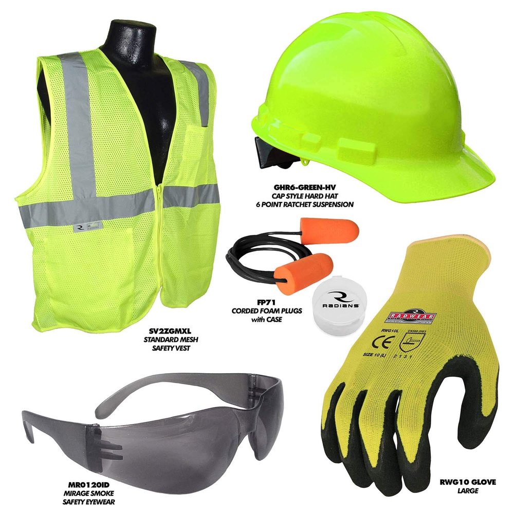 Radians RNHK2 Industrial Safety Employee Kit