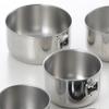 EXC-104 Pot and Frying Pan Set, Silver, One-Handed Pot, 5.5 inches (14 cm), 6.3 inches (16 cm), 7.1 inches (18 cm), 7.9 inches (20 cm), Excellent Chef One-Touch Cooker, Removable, 11 Sets view 2