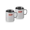 Sumeet Stainless Steel Double Wall Tea and Coffee Big Mug Set of 2Pcs (300 Ml Each) view 1