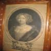 Antique French engraving: Marie of Lorraine, Duchess of Guise, Paris, 1684 view 3
