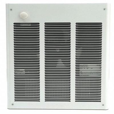 Electric Wall Heater, Recessed or Surface, 277VAC, Watts 3000/1500