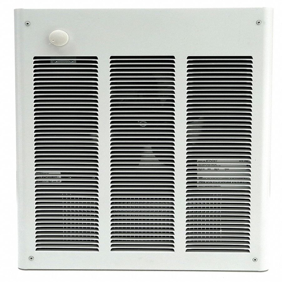 Electric Wall Heater, Recessed or Surface, 277VAC, Watts 3000/1500