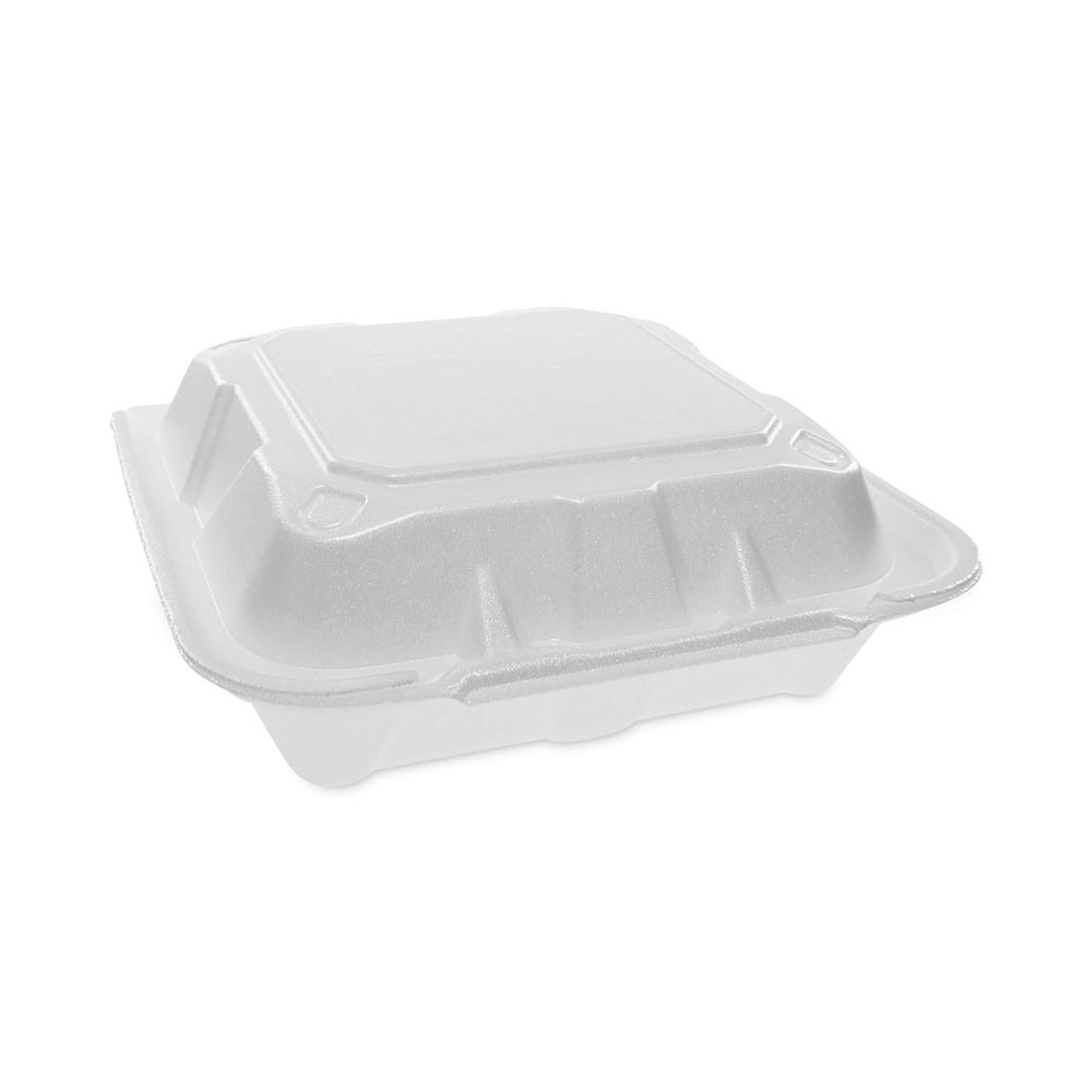 Pactiv Corporation YTD188010000 Cmpt Foam Hinged, Case of 150-18 in.