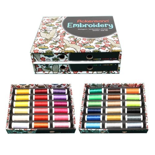 Ackermann 2 mm 260 m Embroidery Box/36  Size 40