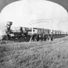 100Th Meridian 1866 Ndirectors Of The Union Pacific Railroad Celebrate That The Tracks Have Reached The 100Th Meridian Stereographic View October 1866 Poster Print by (24 x 36) view 1